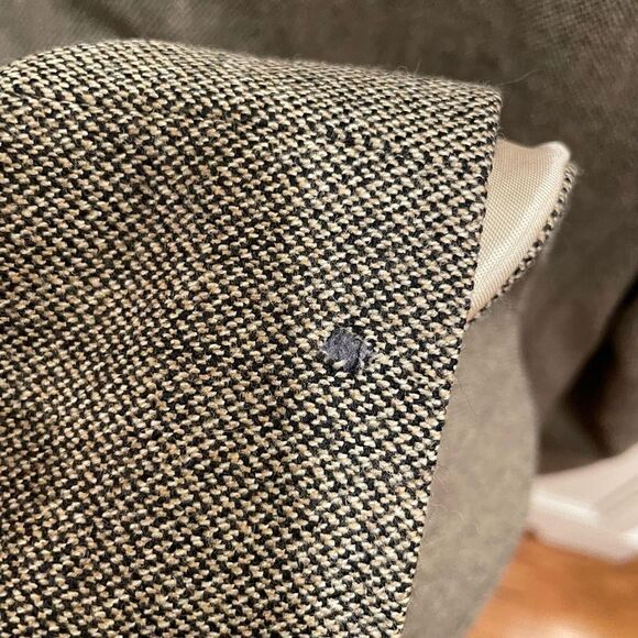 Vintage Nautica Blazer Mens 43L Lambswool Two Button Sportcoat - Picture 10 of 10